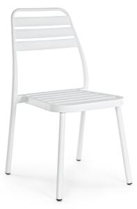LENNIE fehér alumínium kerti szék
