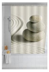 Sand szürke zuhanyfüggöny, 180 x 200 cm - Wenko