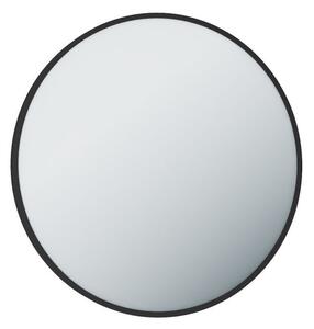 TMP IRON Fürdőszobitükör - Kerek - 80 cm - Fekete