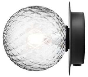 Nuura - Liila 1 Small Fali Lámpa/Mennyezeti Lámpa IP44 Black/Optic ClearNuura - Lampemesteren