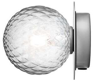 Nuura - Liila 1 Small Fali Lámpa/Mennyezeti Lámpa IP44 Light Silver/Optic ClearNuura - Lampemesteren