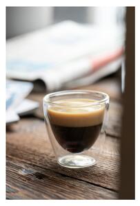 Ronny Espresso 2 db duplafalú pohár, 80 ml - Vialli Design