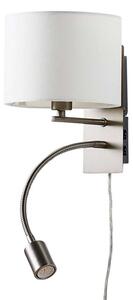 Lindby - Florens Fali Lámpa White/Nickel - Lampemesteren