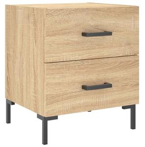 2 db Sonoma Tölgy Éjjeliszekrény - 40x35x47,5 cm