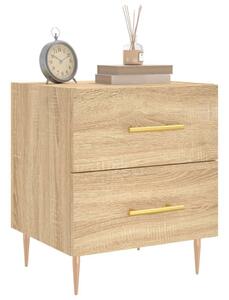 VidaXL Éjjeliszekrény Sonoma Tölgy - 2 db - 40x35x47,5cm