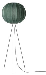 Made By Hand - Knit-Wit 60 Round Állólámpa High Tweed Green - Lampemesteren
