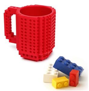 LEGO Bögre piros 350 ml