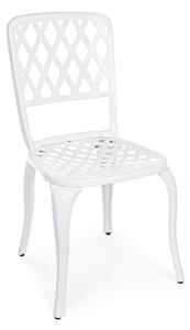 FAENZA fehér alumínium kerti szék