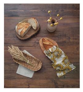 Bag Sunflower szövet és lenkeverék kenyértartó zsák, magasság 42 cm - Really Nice Things