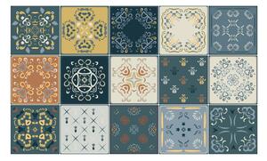 Wall Stickers Tiles Azulejos Rio Cuarto 15 db-os falmatrica szett, 15 x 15 cm - Ambiance