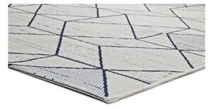 Elba krémszínű-kék szőnyeg, 140 x 200 cm - Universal