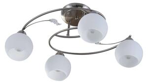 Lindby - Svean 4 Mennyezeti Lámpa White/Nickel - Lampemesteren