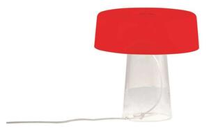 Prandina - Glam T1 Asztali Lámpa Small Opal Red/Crystal - Lampemesteren