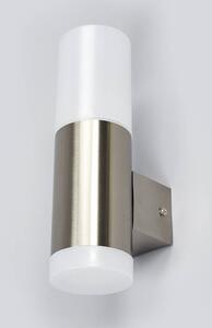 Lindby - Gabriel LED Kültéri Fali Lámpa Stainless SteelLindby - Lampemesteren