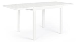 PELAGIUS fehér alumínium 6 személyes kerti asztal