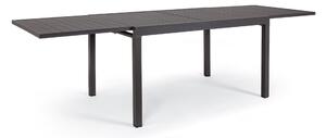 PELAGIUS fekete alumínium 10 személyes kerti asztal