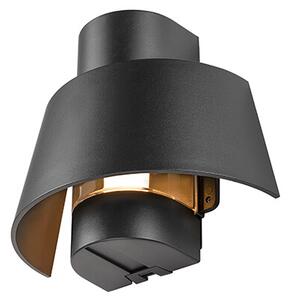 SLV - Photoni Kültéri Fali Lámpa Conical BlackSLV - Lampemesteren