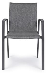 ODEON II fekete és szürke szék