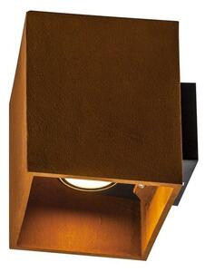 SLV - Rusty® Up/Down Square Kültéri Fali Lámpa 3000/4000K Rust - Lampemesteren