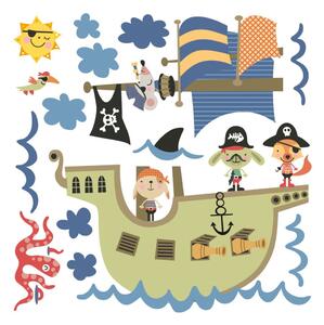 Pirate Ship gyerek falmatrica - Ambiance