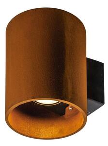 SLV - Rusty® Up/Down Round Kültéri Fali Lámpa 3000/4000K Rust - Lampemesteren