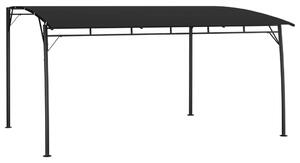 Antracitszürke kerti napellenző 4 x 3 x 2,55 m