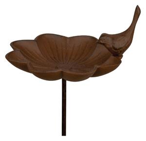 Madár figurás öntöttvas álló madáretető, magasság 91 cm - Esschert Design