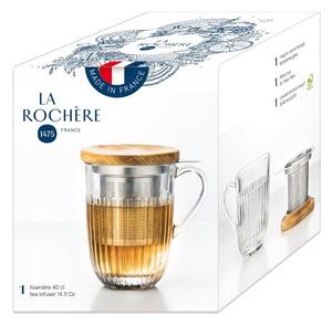 Üveg bögre szűrővel 280 ml Ouessant – La Rochére