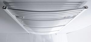 Birossi törölközőszárító radiátor - íves - fehér - 750x1850 mm