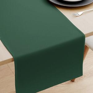 Goldea pamut asztali futó - sötétzöld 20x120 cm
