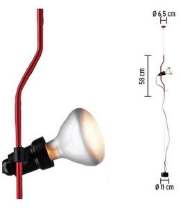 Flos - Parentesi Lámpa Alkatrész a Függőlámpa RedFlos without Dimmer - Lampemesteren