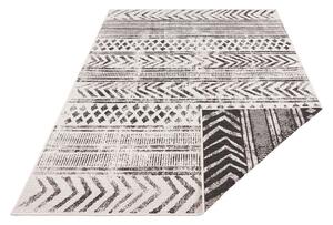 Biri fekete-krémszínű kültéri szőnyeg, 80 x 150 cm - NORTHRUGS
