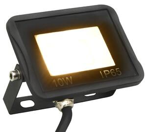 Meleg fehér fényű LED-es reflektor 10 W