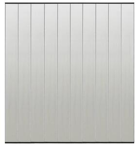 Fekete szúnyogháló ajtóra 10 részes hálós függönnyel 240x240 cm