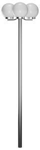 Kerti lámpaoszlop 3 burával 220 cm