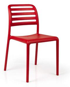 Costa Bistrot műanyag szék piros