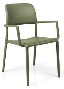 Riva műanyag szék zöld
