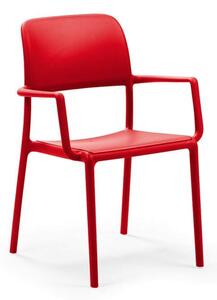 Riva műanyag szék piros