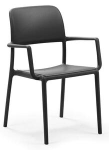 Riva műanyag szék antracit