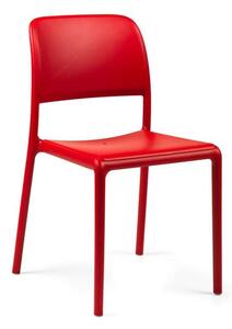 Riva Bistrot műanyag szék piros