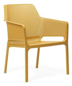 Net műanyag szék sárga