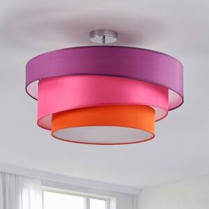 Lindby - Melia Mennyezeti Lámpa Violet/Pink/Orange/ChromeLindby - Lampemesteren