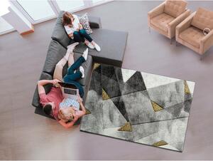 Bianca Grey szürke-sárga szőnyeg, 160 x 230 cm - Universal