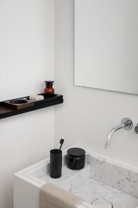 Fekete fém fürdőszobai polc, hosszúság 51 cm - Blomus