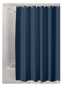 Sötétkék zuhanyfüggöny, 183 x 183 cm - iDesign