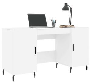 VidaXL Fehér Íróasztal - 140x50x75 cm