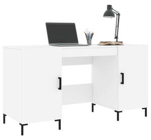 VidaXL Fehér Íróasztal - 140x50x75 cm