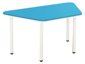 Mese trapéz asztal kék