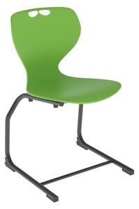 Flex C vázas Ifjúsági szék antracit/zöld