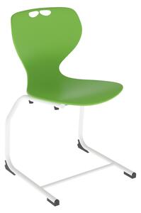 Flex C vázas Ifjúsági szék fehér/zöld